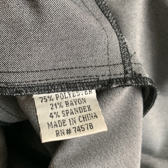 Cache Black Raw Denim Button Front A-line Dress, 4 - Picture 8 of 9